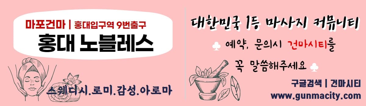 스웨디시 마포건마 건마시티